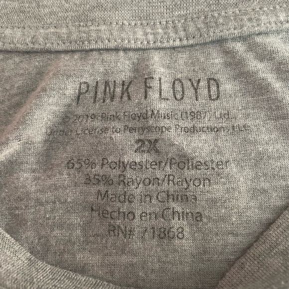 Women’s Pink Floyd concert tshirt size 2XL - Picture 6 of 6